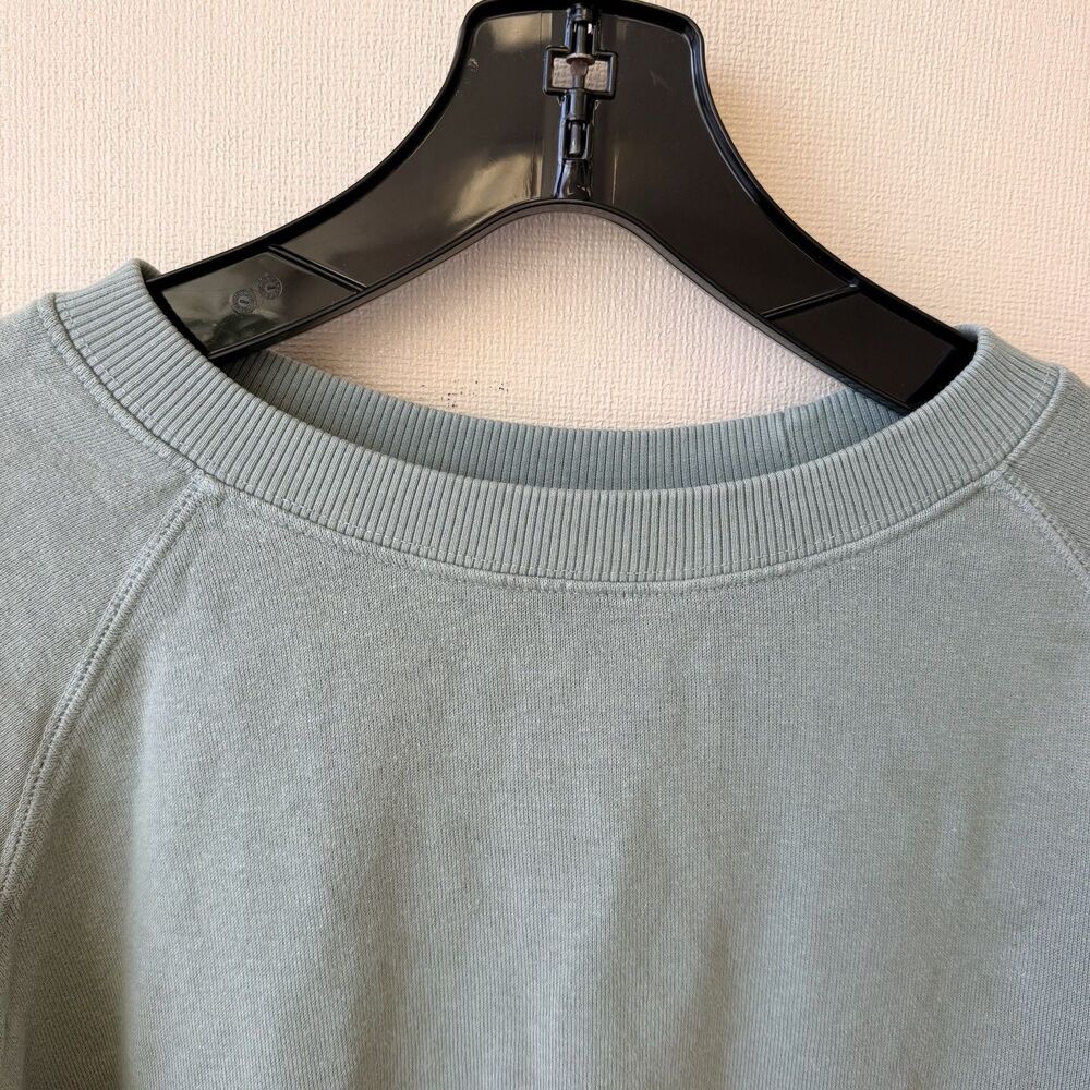 Jungmaven American Made Hemp Organic Cotton Sweatshirt Sage Green S USA Unisex - Picture 5 of 10